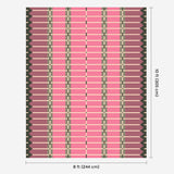 Corbie Flatweave Rug - Pink Azalea