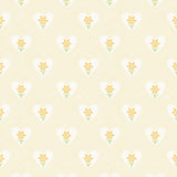 Daffodil Hearts Wallpaper - Yellow