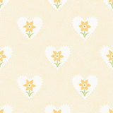 Daffodil Hearts Wallpaper - Yellow