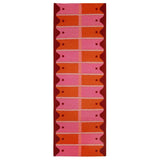 Ladder Flatweave Runner Rug - Pink and Orange