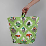 Tiger Safari Quilted Storage Basket