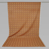 Brown Charbagh Fabric