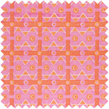 Pink Charbagh Fabric