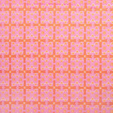 Pink Charbagh Fabric