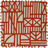 Rust Tudor Fabric