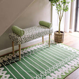 Darjeeling Flatweave Rug - Green