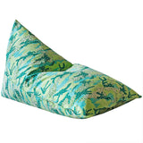 Green Big Cat Camo Bean Bag Cover