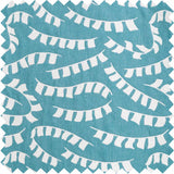 Teal Prayer Flag Fabric