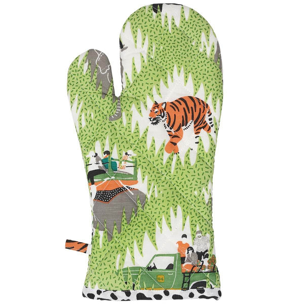 Tiger Safari Oven Glove