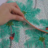 Coconut Palm Pickers Hot Water Bottle Cover