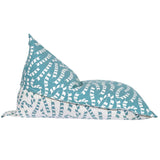 Light Teal Pattern Bean Bag