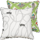 Safari Tracks Cushion Cover