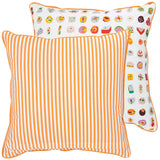 Orange Mithai Cushion Cover