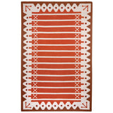 Darjeeling Flatweave Rug - Rust