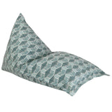 Blue Kullu House Bean Bag Cover