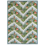 Mountain Zig Zag Baby Quilt