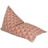 Orange Kullu House Bean Bag