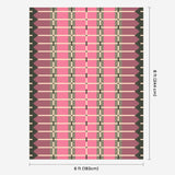 Corbie Flatweave Rug - Pink Azalea