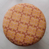 Custom Fabric Pouf