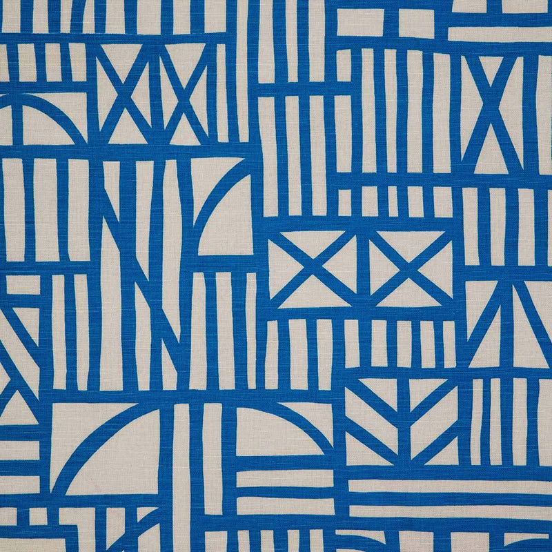Blue Tudor Fabric