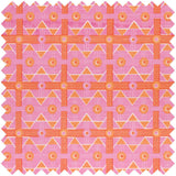 Pink Charbagh Fabric