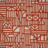 Rust Tudor Fabric