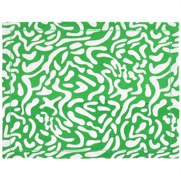 Green Golf Course Placemats - Set of 2