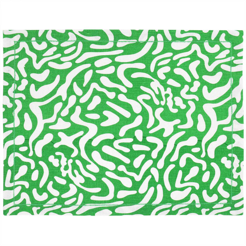 Green Golf Course Placemats - Set of 2