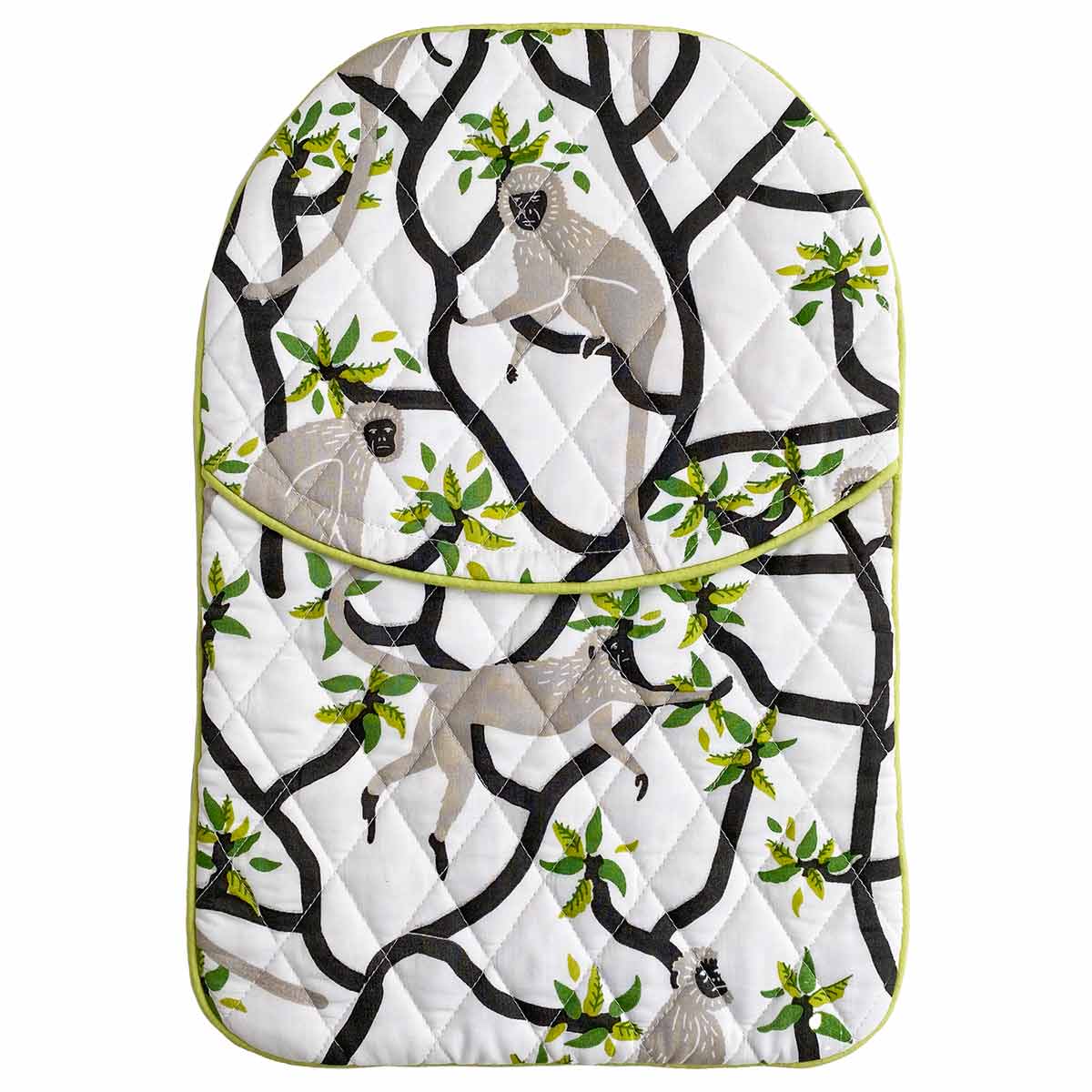 Langur Quilted Hot Water Bottle Cover Safomasi