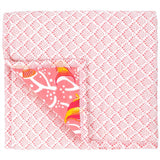Pink Coral Reef Baby Quilt