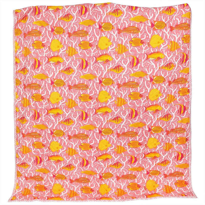 Pink Coral Reef Quilt Safomasi pink-coral-reef-quilt-safomasi