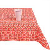 Red Hibiscus Table Cloth