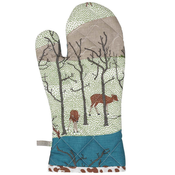 Spotted Deer Oven Glove