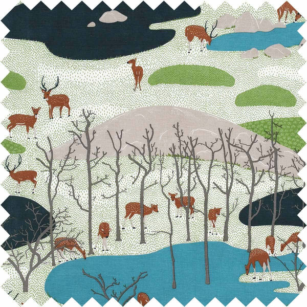 Spotted Deer Fabric