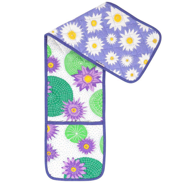 Sticky Toffee Silicone Printed Oven Mitt & Pot Holder, Cotton Terry Ki –  Sticky Toffee Textiles