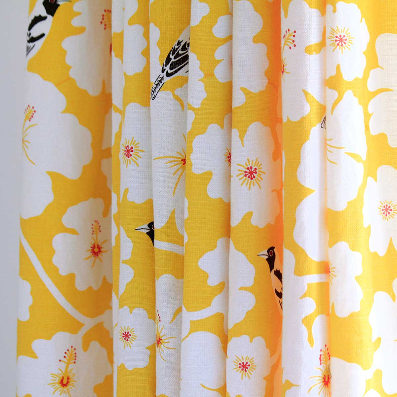 Yellow Weaver Fabric