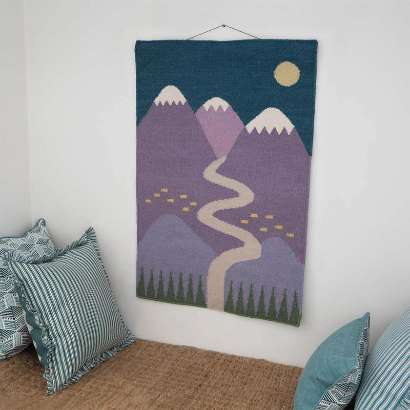 Mountain Journey Woven Wall Hanging