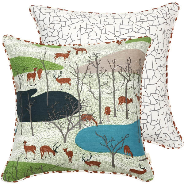 Spotted Deer Cushion Cover